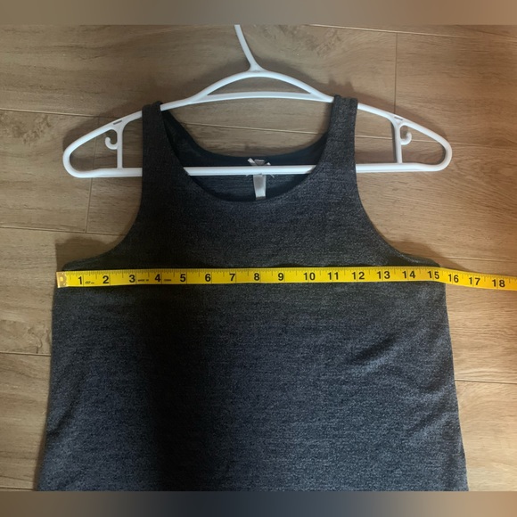 Dark Grey Knit Tank Top - Picture 5 of 8
